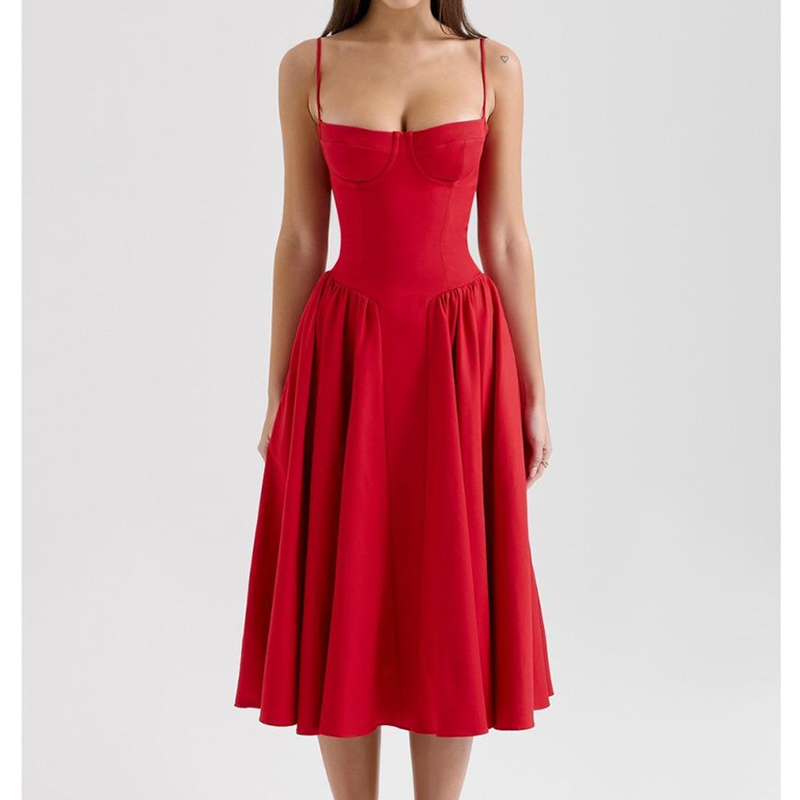 Été Sexy femmes robe bohême longues robes de luxe élégant col en v sans manches Slip fleur plage robe d'été pour femme 2025