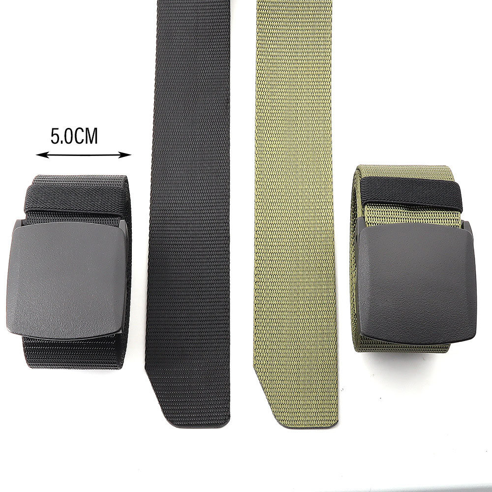Ceinture militaire pour hommes de 5 cm de large, ceinture tactique de voyage en plein air, ceinture en toile décontractée, accessoires de mode de luxe pour pantalons, cadeaux pour hommes