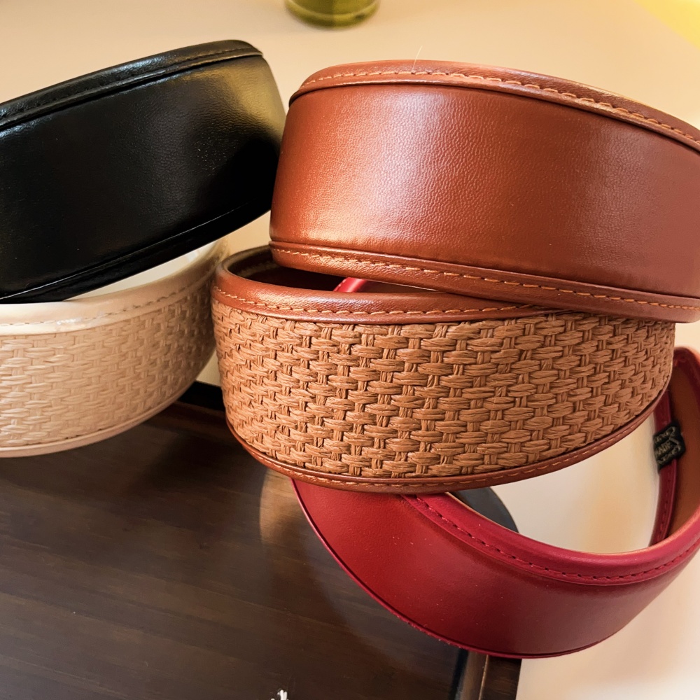 Nouveau 2025 rétro PU cuir bandeaux larges Turbans anti-dérapant cerceau bandeau élégant cheveux accessoires femmes filles articles de mode cadeaux