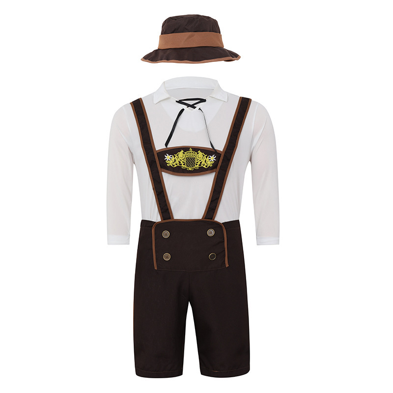 Vêtements pour le Festival de la Bière Allemande, Tenues de Carnaval pour Hommes Adultes, Vêtements d'Exportation