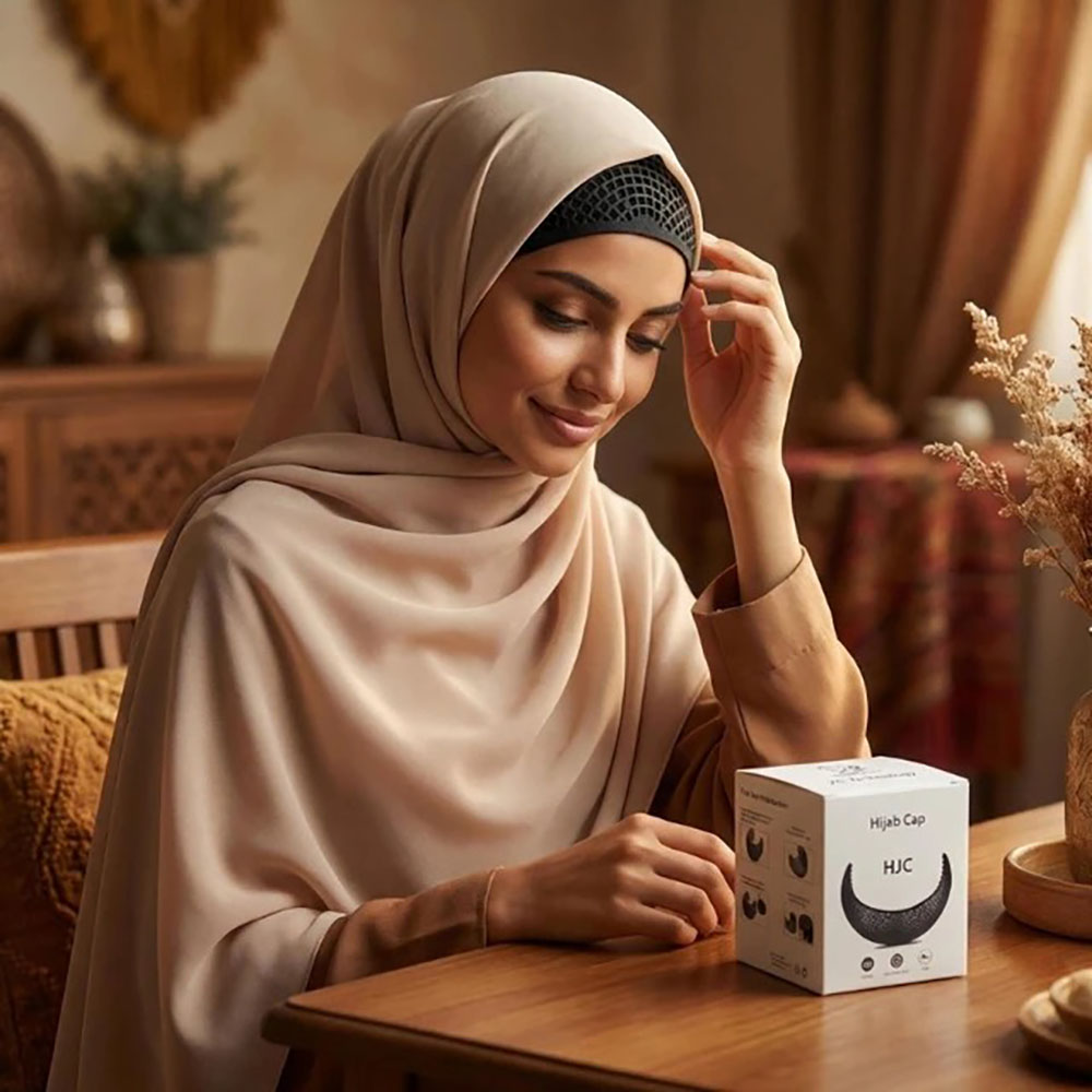 Bonnet intérieur en maille respirante pour hijab, antidérapant, léger et confortable, sous-hijab musulman, accessoire de mode pour femme au quotidien