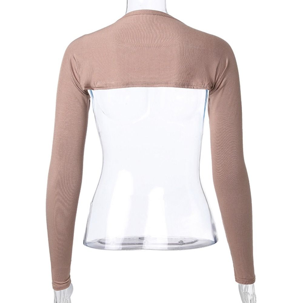 Châle de Bras Islamique à Manches sulfpour Femme, Haut Court Modal Doux, Extensible, Musulman