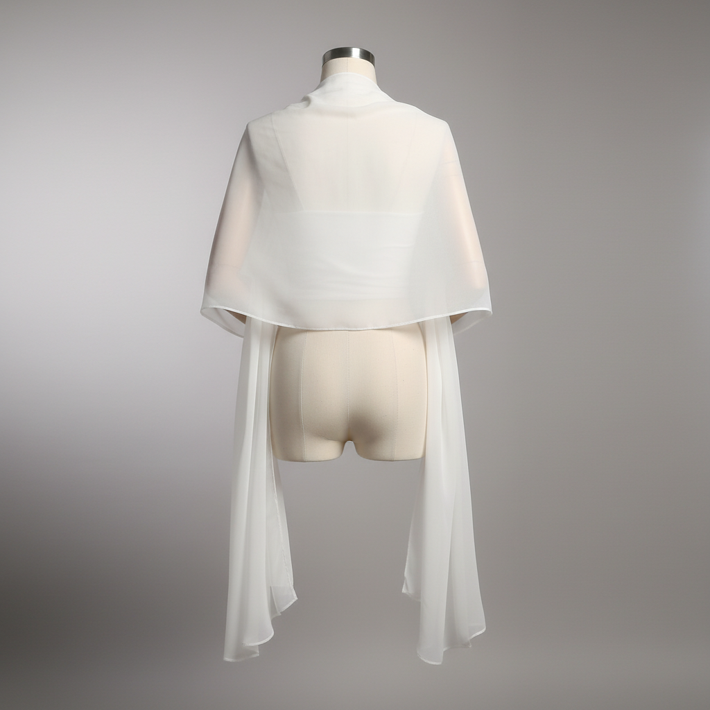 Écharpe en mousseline légère et douce pour femme, châle de mariage, protection solaire pour mariée, idéale pour les activités de plein air