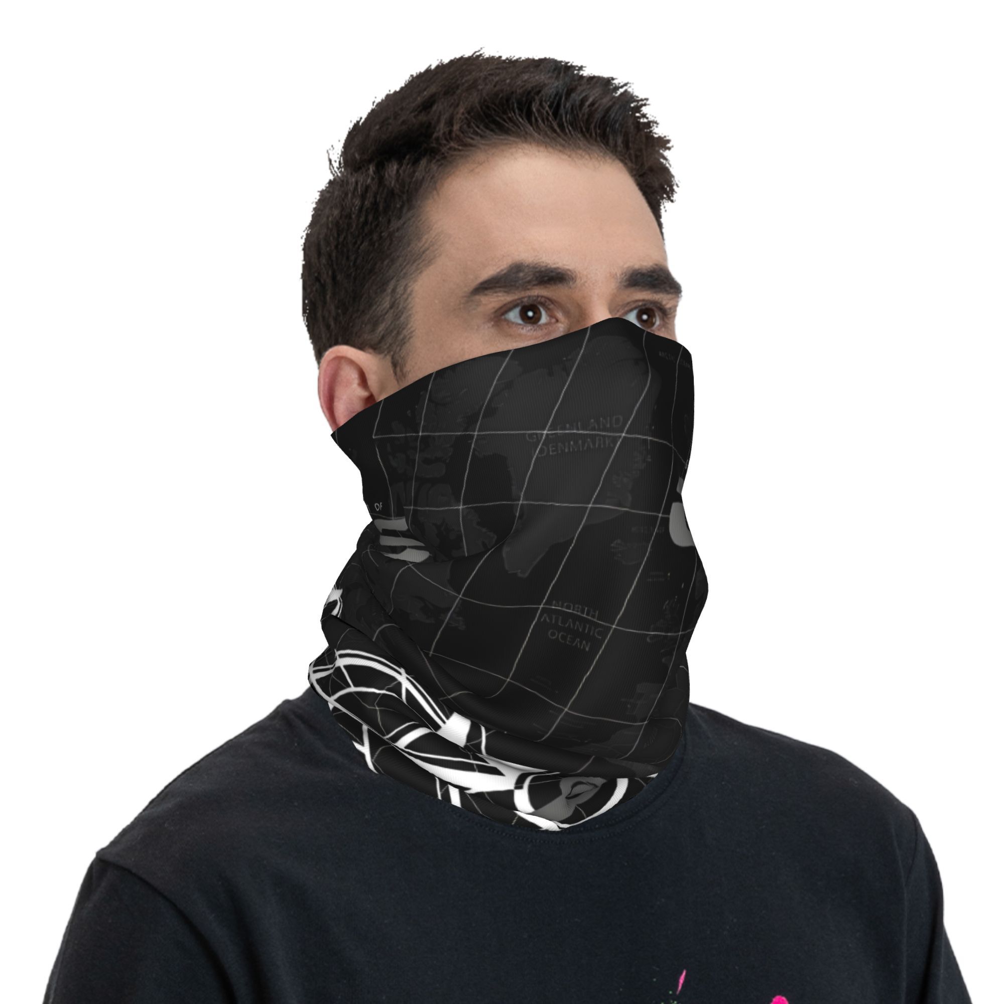 Guêtre de cou Bandana GS personnalisée, pour randonnée, course à pied, écharpe enveloppante pour femmes et hommes, bandeau d'aventure pour moto, plus chaud
