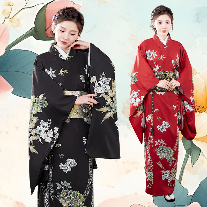 Kimono japonais pour femmes, robe formelle traditionnelle japonaise, Yukata, robe de photographie, vêtements de festival, cosplay