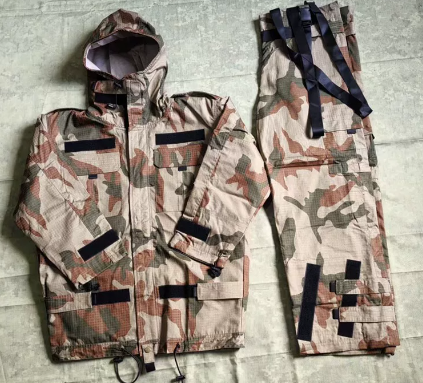 Uniforme de camouflage du désert pakistanais pour homme, comprenant veste et pantalon, pour l'hiver