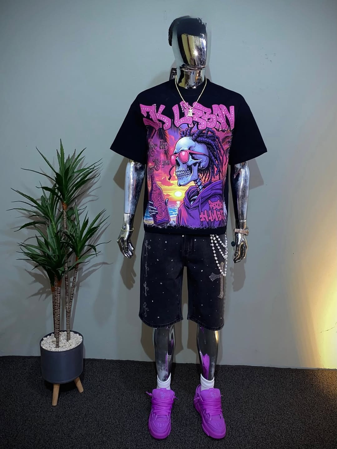Couple Cool modèle mode tendance Style coton T-shirts décontractés Hip Hop personnalité rue nécessaire manches courtes Y2k T-Shirts
