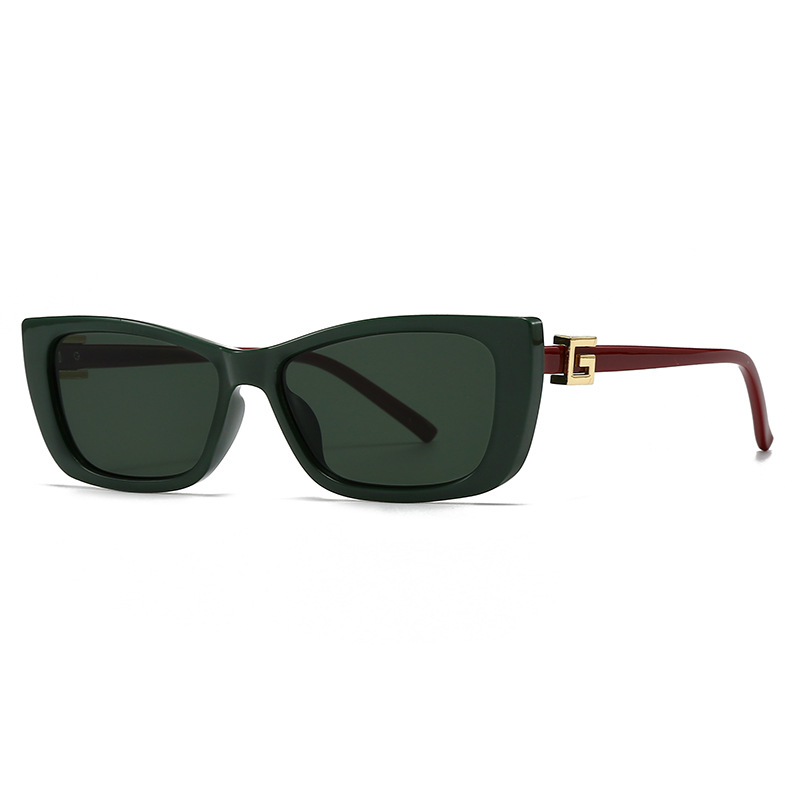 Lunettes de soleil yeux de chat de luxe pour femmes hommes marque de mode concepteur rétro dégradé nuances tendance Rivets lunettes de soleil UV400 LH196