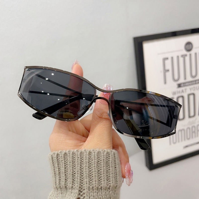 Nouveau Punk lunettes femmes lunettes de soleil hommes Y2K sport concepteur conduite lunettes de soleil Vintage nuances lunettes femme équitation lunettes