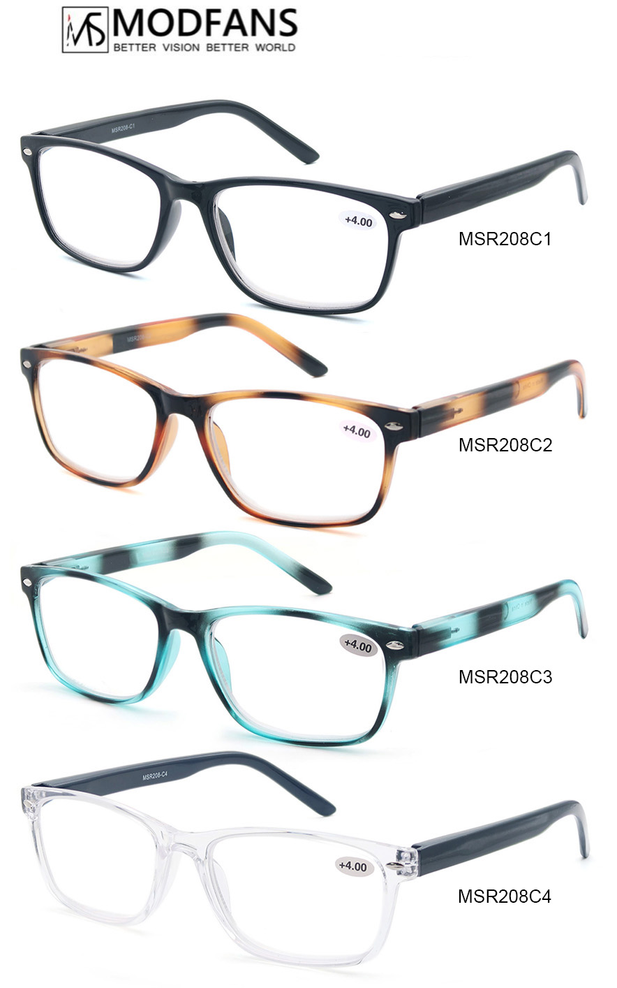 Lunettes de lecture pour femmes, lunettes de lecture classiques colorées pour dames, charnière à ressort légère et Flexible, monture ronde/ovale/carrée