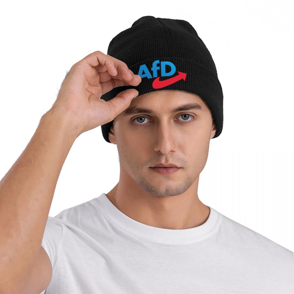 DermatAfd-Bonnet artificiel astique Rétro pour Adulte, Unisexe, avec Logo Allemand, AFD, Kpop, Printemps