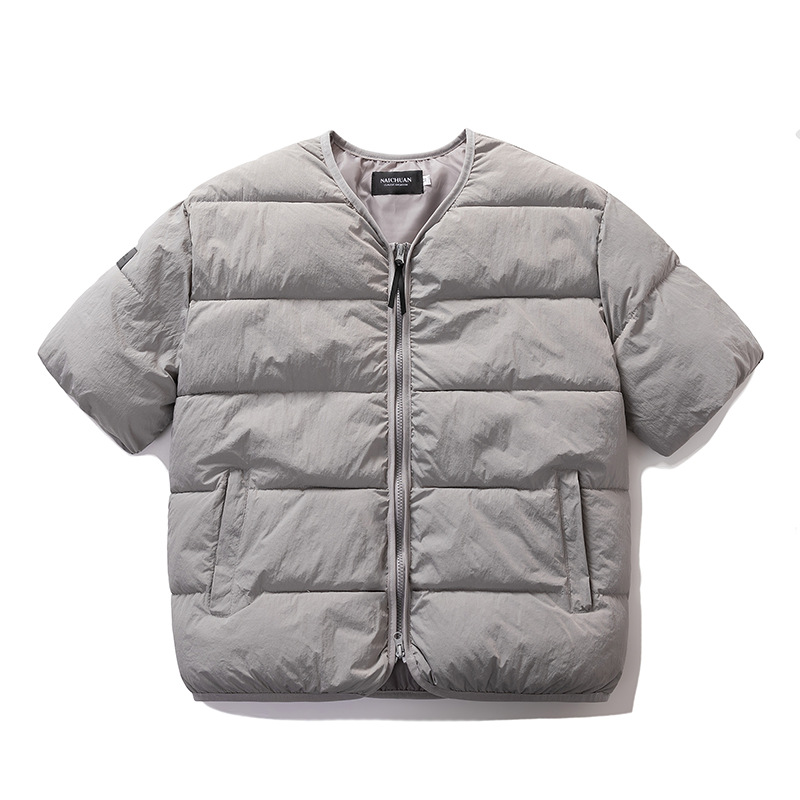 Gilets de mode coréenne chauds pour hommes et femmes, vestes sans manches, manteaux d'hiver tendance pour couples, gilets matelassés en coton, gilets chauds