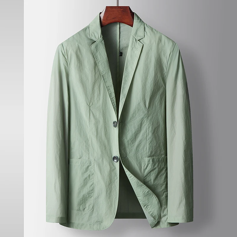 Manteaux décontractés pour hommes, vêtements pour hommes, blazer à la mode, costume de loisirs, vestes de printemps et d'automne, Cardigan Slim, vêtements d'affaires pour hommes