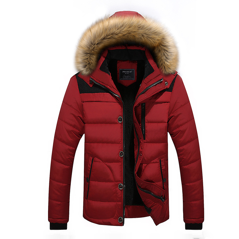 Mode homme coupe-vent Parka manteau Streetwear coupe-vent hommes vêtements décontracté automne hiver chaud Hombre mâle veste pour l'extérieur