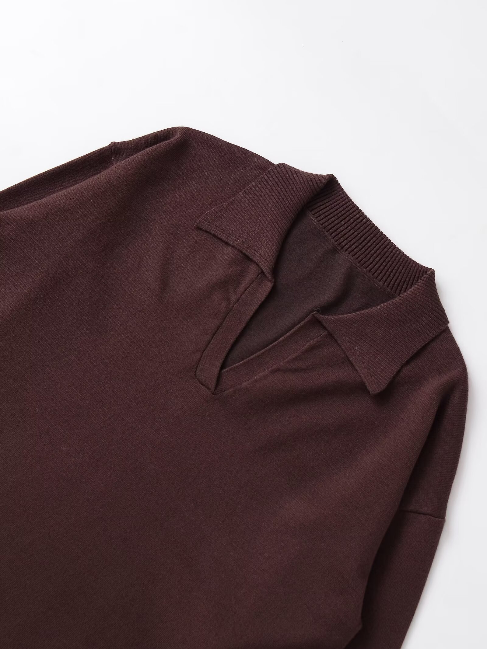 Ensemble haut tricoté et pantalon décontracté pour femmes, nouvelle mode, Style européen et américain, col Simple, couleur unie
