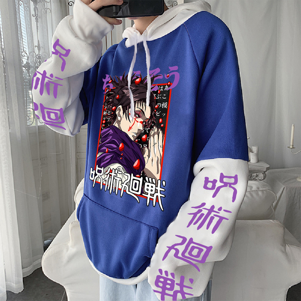 Sweats à capuche College graphiques pour hommes et femmes, sweat-shirt Anime, pull homme, Jujutsu Kaimmense, Choso Cool, décontracté, Harajuku