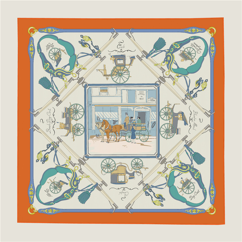 Écharpes et foulards en soie de marque, écharpe en soie cachemire à double impression, châles pour femmes, hijabs de luxe, foulard carré plissé, foulard de cou