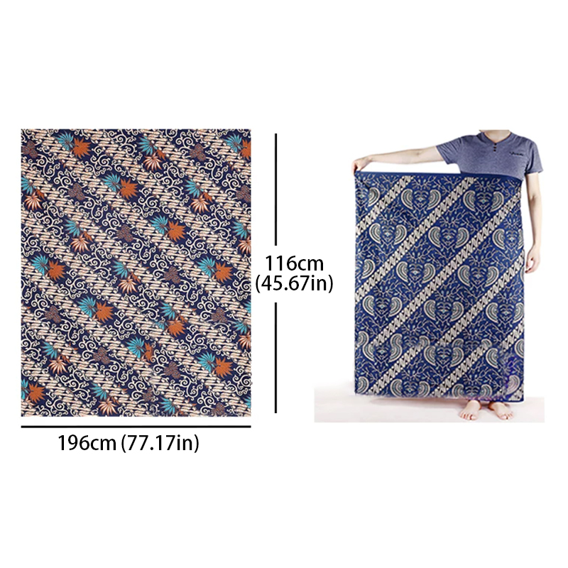 Jupe Sarong Batik Ethnique Dai pour Hommes et Femmes, Robe Une Pièce, Cache-maillot de Plage Hawaïen, Paréo de Plage d'Été, Jupe Tube, Cache-maillot Lungi