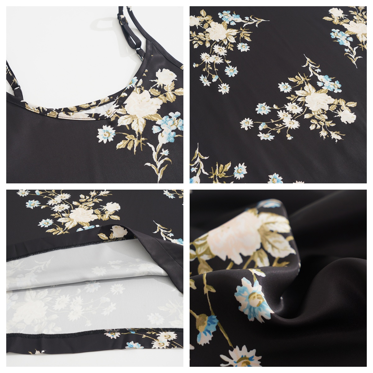 Robe nuisette à imprimé floral AP AW26 pour femmes, vêtement élégant pour femme, col en V