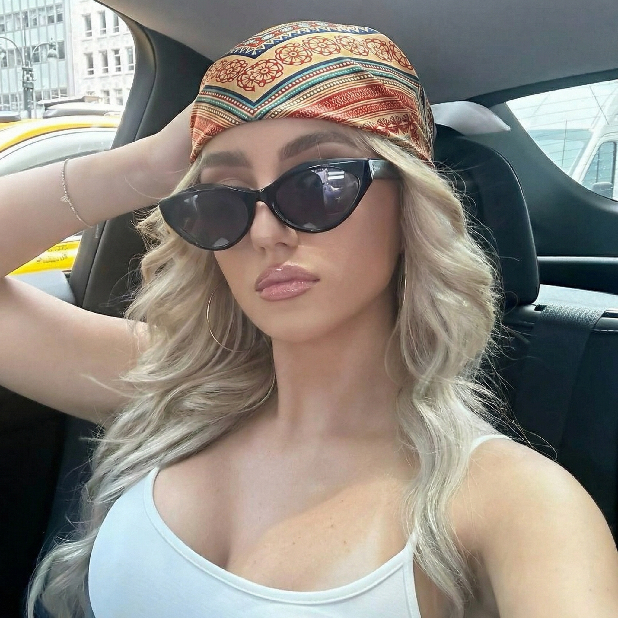 Nouveau Foulard Carré en Soie Satinée Imprimée de Luxe pour Femme, Châle, Hijab, Foulard de Cou, Ruban pour Cheveux, Bandeau, Bandana Tendance 2026