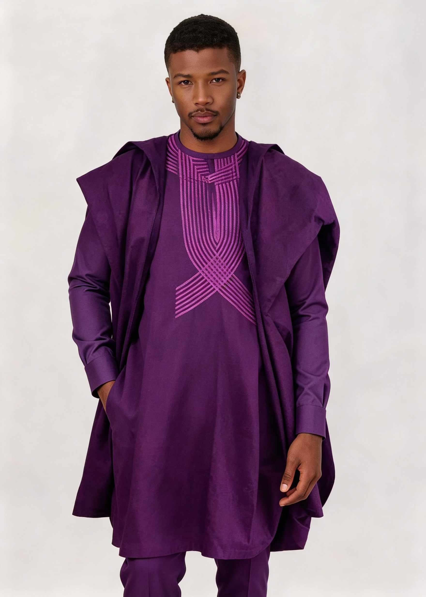 Vêtements africains pour hommes, chemises Dashiki, pantalons Ankara, ensemble 3 pièces, tenues de soirée de mariage, costume, vêtements traditionnels