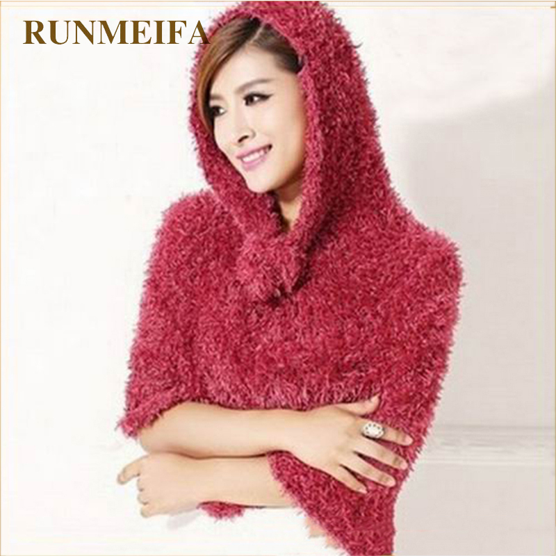 Marque de luxe mode hiver chaud écharpe magique polyvalent en peluche sentiment 35 couleurs doux confortable Pashmina châles et Capes