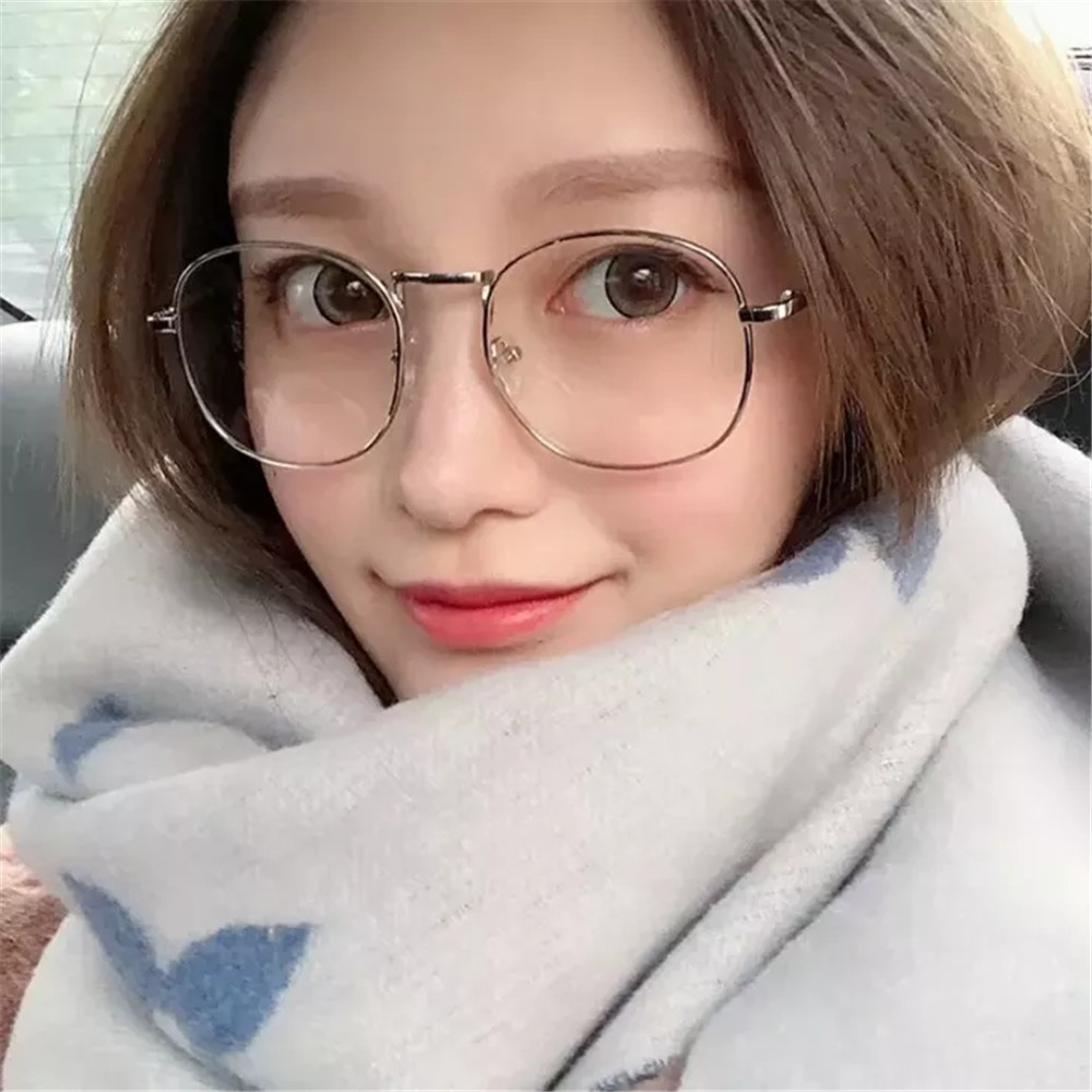 Lunettes de lecture rondes vintage pour hommes et femmes, monture en métal, lunettes transparentes, lunettes unisexes Mirror