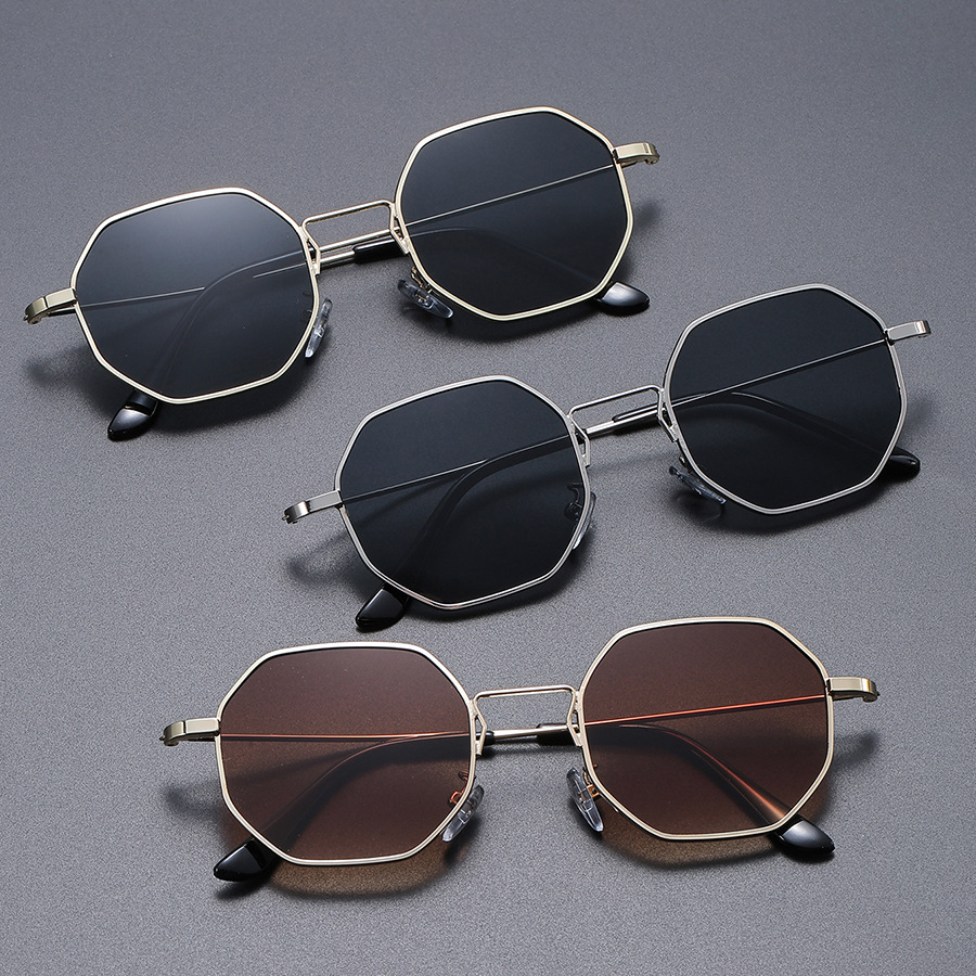 Lunettes de mode classiques à monture géométrique pour hommes, adaptées aux cadeaux de vacances à des amis et à la famille, lunettes de soleil pour femmes