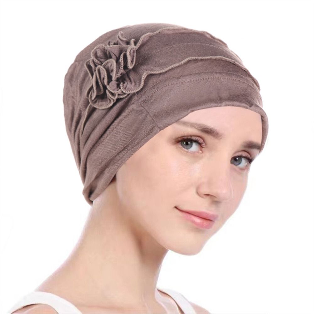 Confort écharpe casquette douceur bandeau chapeaux Turban chapeaux femmes Hijab Cancer chimio bonnets casquette