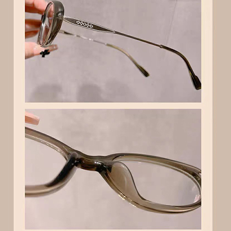 Lunettes de lecture ovales à monture épaisse, optique Anti-lumière bleue, ultralégères, presbytes, pour femmes et hommes âgés