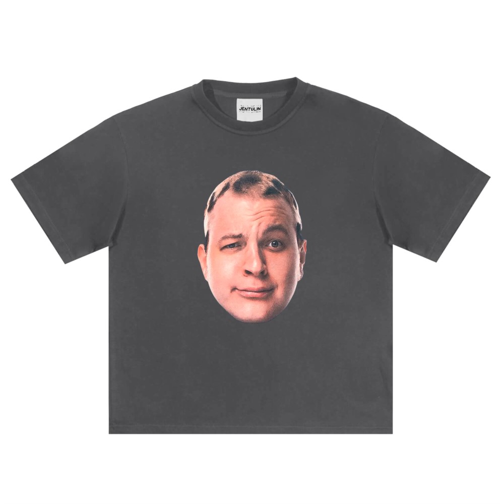 Harajuku surdimensionné Streetwear vêtements pour hommes 5opka visage imprimé graphique t-shirt coton Hip Hop coréen à manches courtes haut t-shirt Goth Y2k