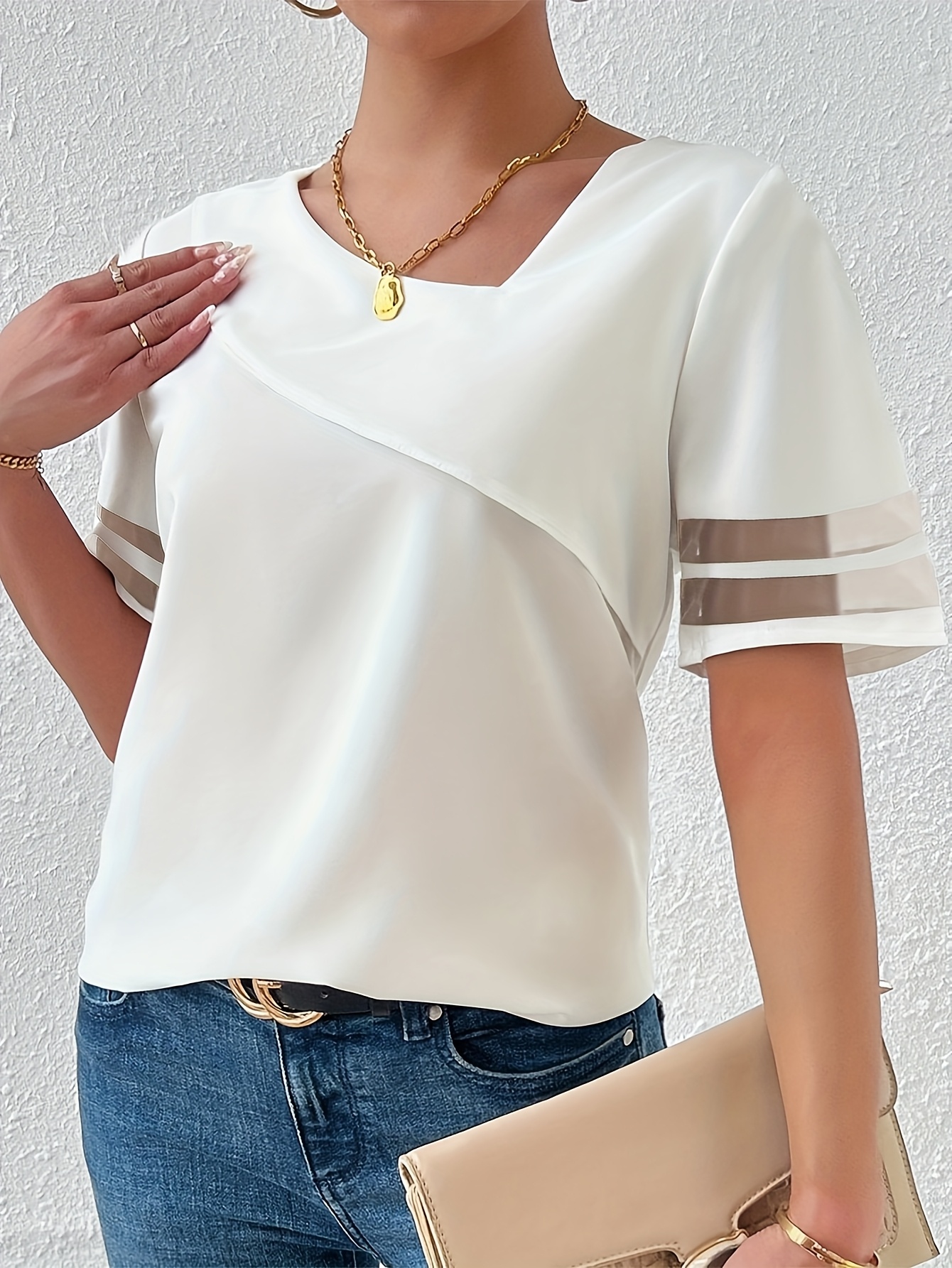 Tempérament ample femme chemise mode blouse décontractée élégant à manches longues femme chemise vacances week-end haut