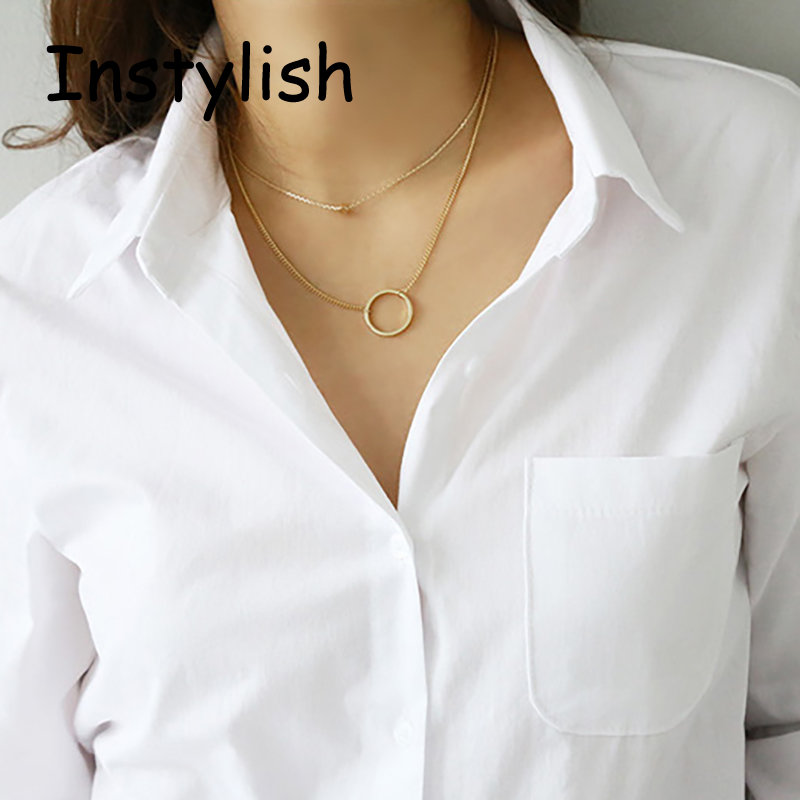 Chemise blanche à manches longues pour femmes, chemisier adt rabattu, chemise décontractée en coton, style adt, streetwear, tuniques, printemps, nouveau, 2023