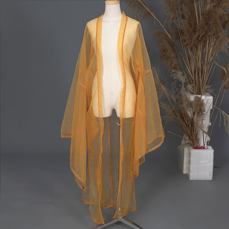 Manteau Hanfu traditionnel pour femmes et hommes, Cardigan en mousseline de soie, cape, Costume de fée chinois Ancinet, chemisier à manches longues, Costume de danse folklorique
