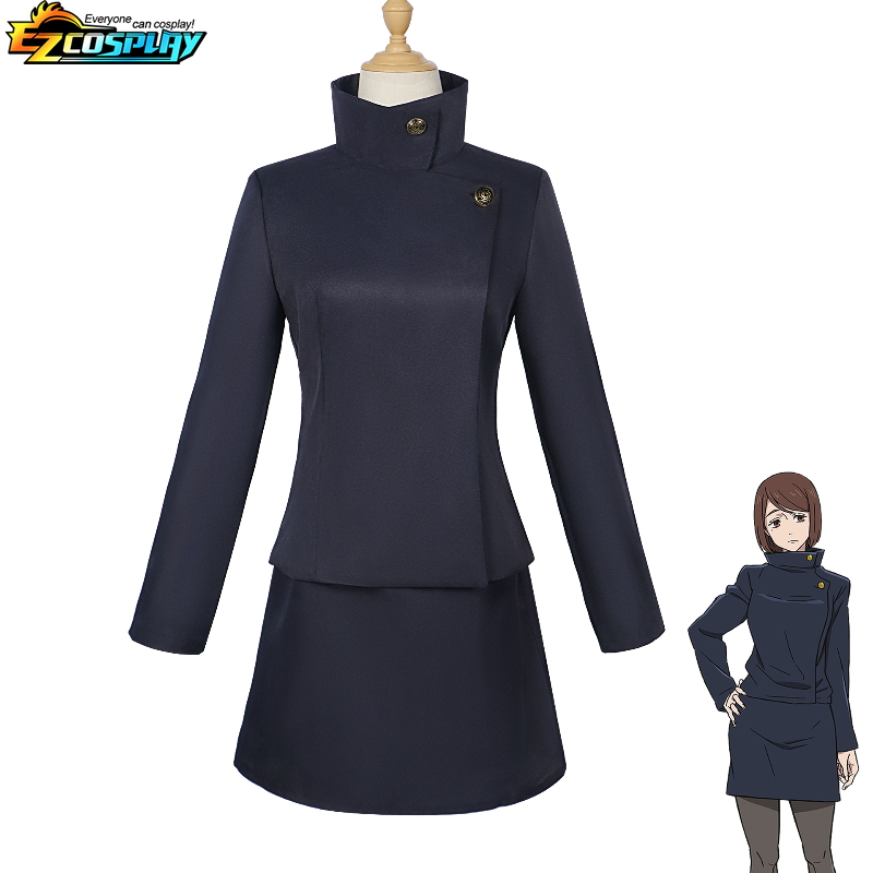 Costume de Cosplay Anime Jujutsu Kaisen Ieiri Shōko, vêtements pour jeu de rôle d'halloween, robes Ieiri Shōko, jupe uniforme de lycée