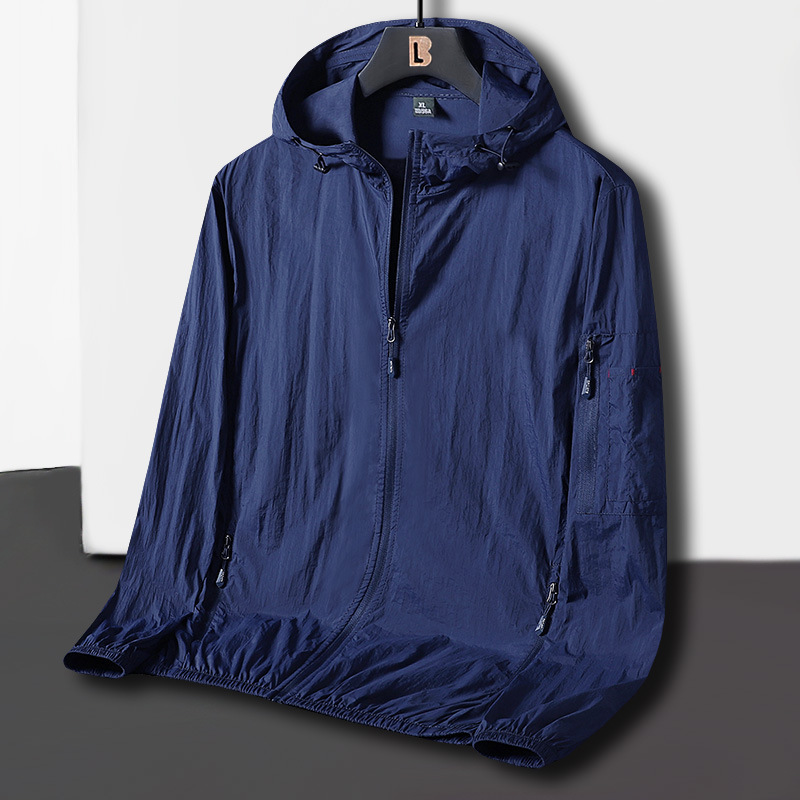 Été hommes décontracté Camping coupe-vent séchage rapide randonnée pêche veste Trekking escalade manteau Protection solaire veste vêtements de sport