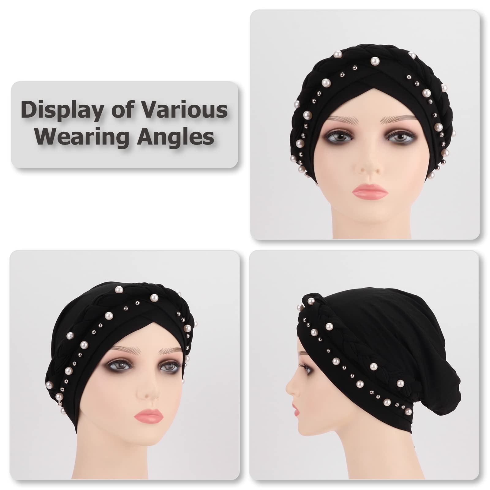 Turban Torsadé Pré-Attaché pour Femme, Hijab Africain, Bonnet, Écharpe, Cancer, Chimio, Sauna, Couvre-chef, Nouvelle Collection 2024