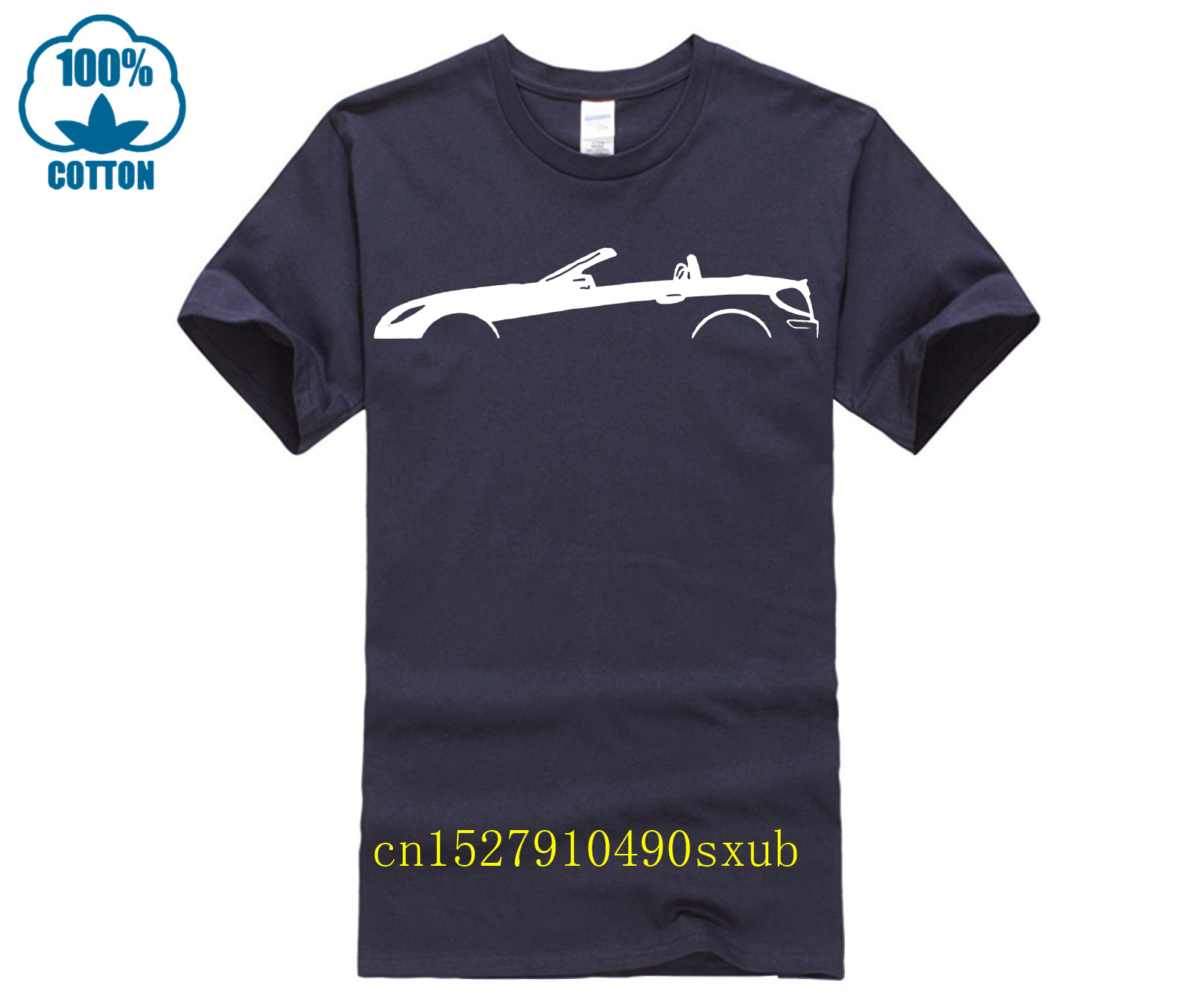 Mode T-Shirt 100% coton SLK R171 Silhouette Shirtinator T-Shirt homme