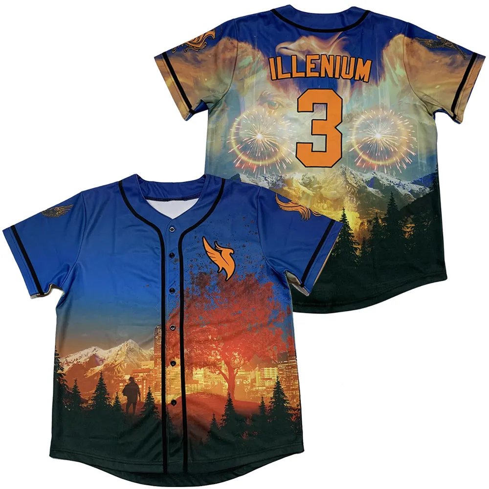 ILLENIUM 2023 Tour Jersey Cosplay Merch Jecket T-shirt printemps été hommes/femmes T-shirt chemise