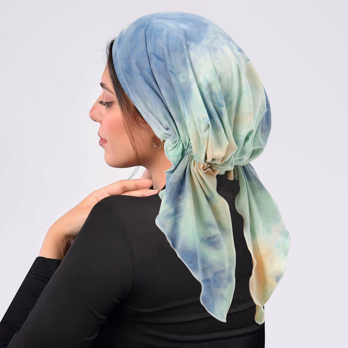 Nouveau imprimé femmes musulmanes Hijab doux Turban chapeau écharpe chimio bonnets Bonnet casquettes Bandana foulard tête enveloppement Cancer cheveux accessoires