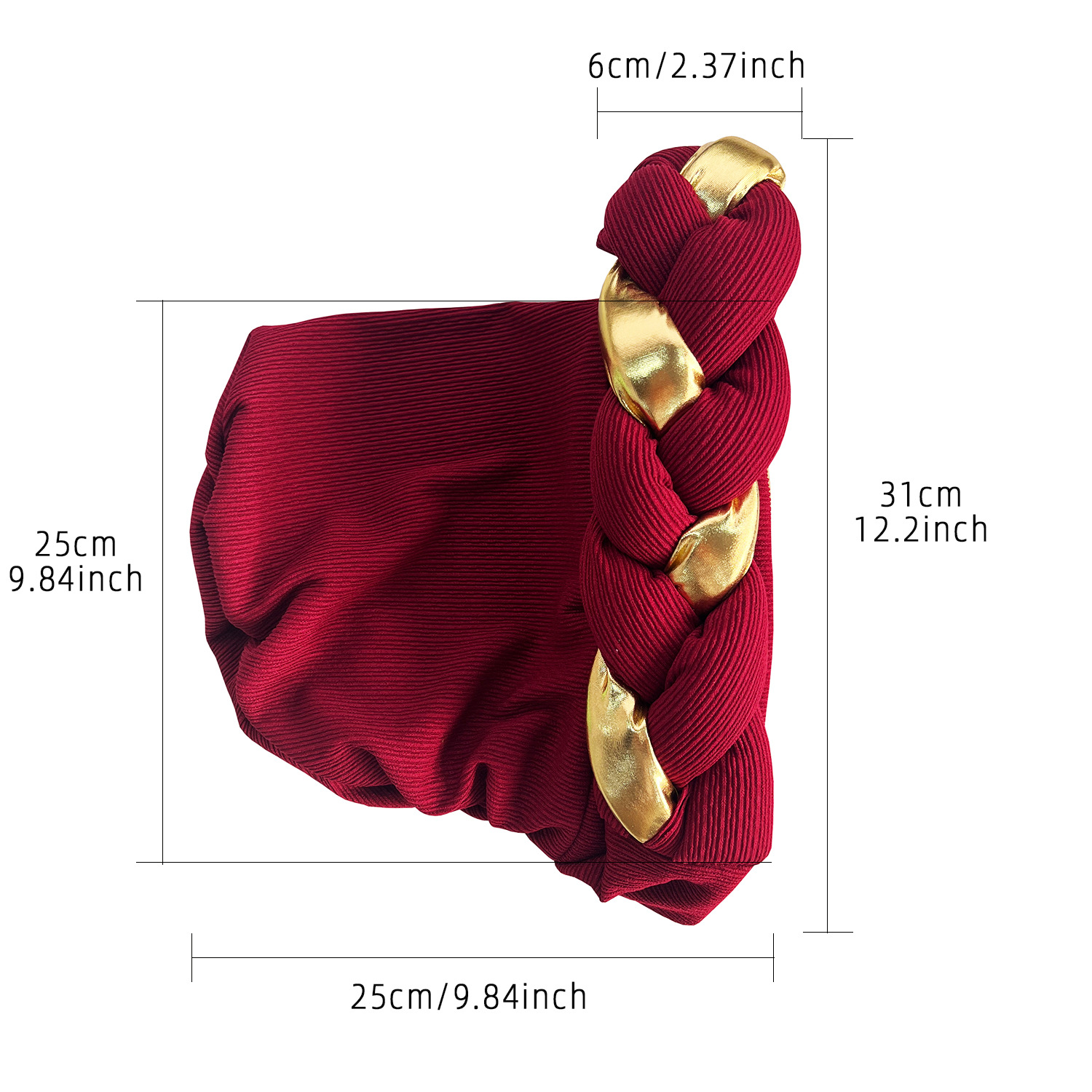 Élégant Turban casquette femmes bandeau Bonnet africain dame bandeau musulman Turbans chapeau soirée Autogele chapeaux