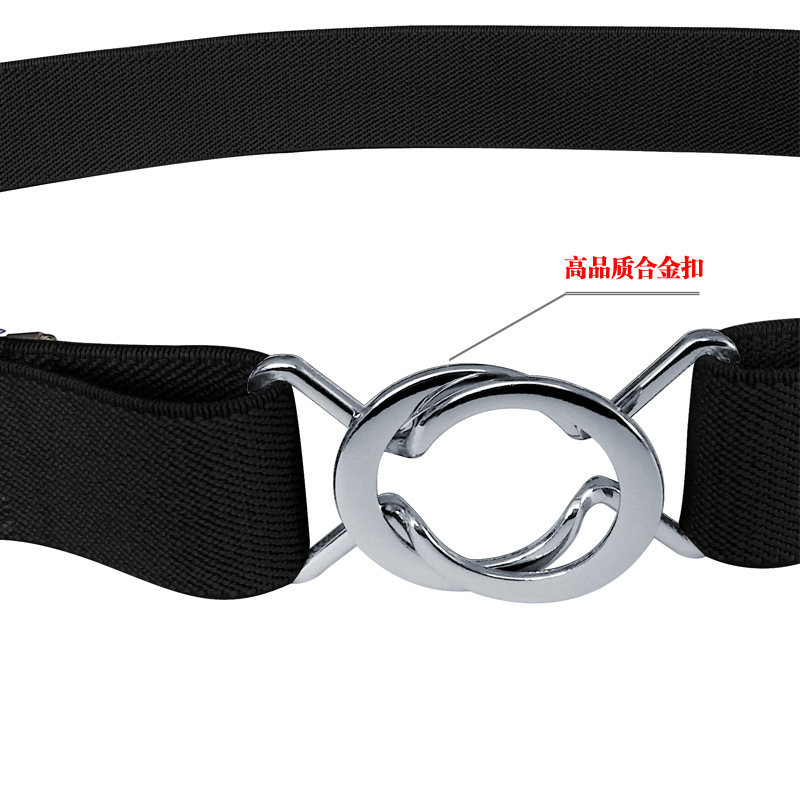 Ceinture réglable pour femme, ceinture de taille de couleur bonbon pour filles, accessoire de mode de la marque Gilcool pour femmes