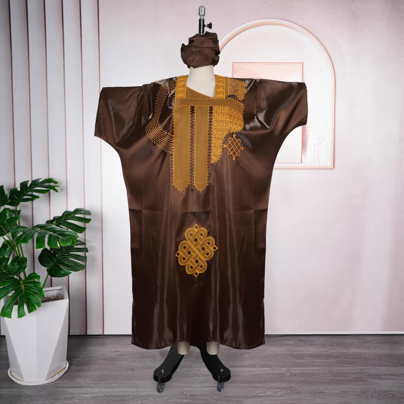 Robes africaines pour femmes, vêtements traditionnels africains Dashiki Ankara, Robe brodée Abayas, Kaftan musulman, Robe Maxi longue