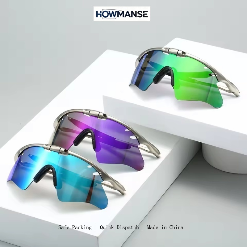Lunettes de soleil polarisées, lunettes de sport en métal, lunettes de randonnée, lunettes de sécurité, lunettes de pêche pour homme et femme, lunettes de cyclisme