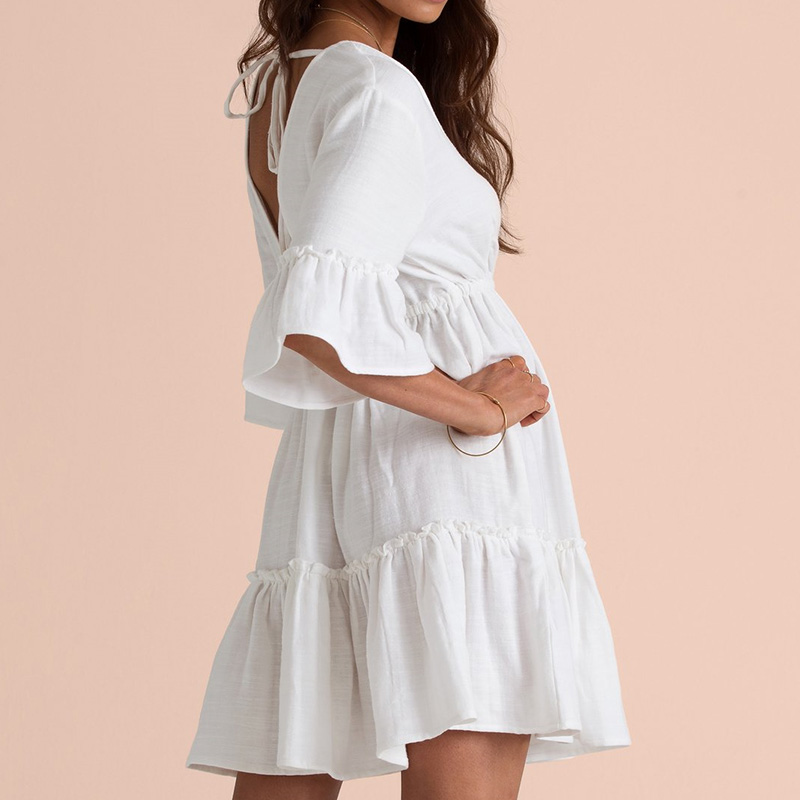 Robe de plage blanche couvrir caftans Sarong maillot de bain couvrir plage Pareos maillot de bain couvrir femmes maillot de bain tunique de plage