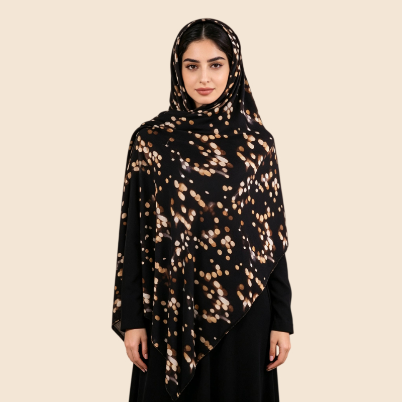 Foulard Hijab 100% Coton 40 Couleurs pour Femme, Imprimé Léopard, Châle Tricoté Doux, Voile Islamique Modeste, Écharpe Quotidienne, Cache-Cou pour Cadeaux
