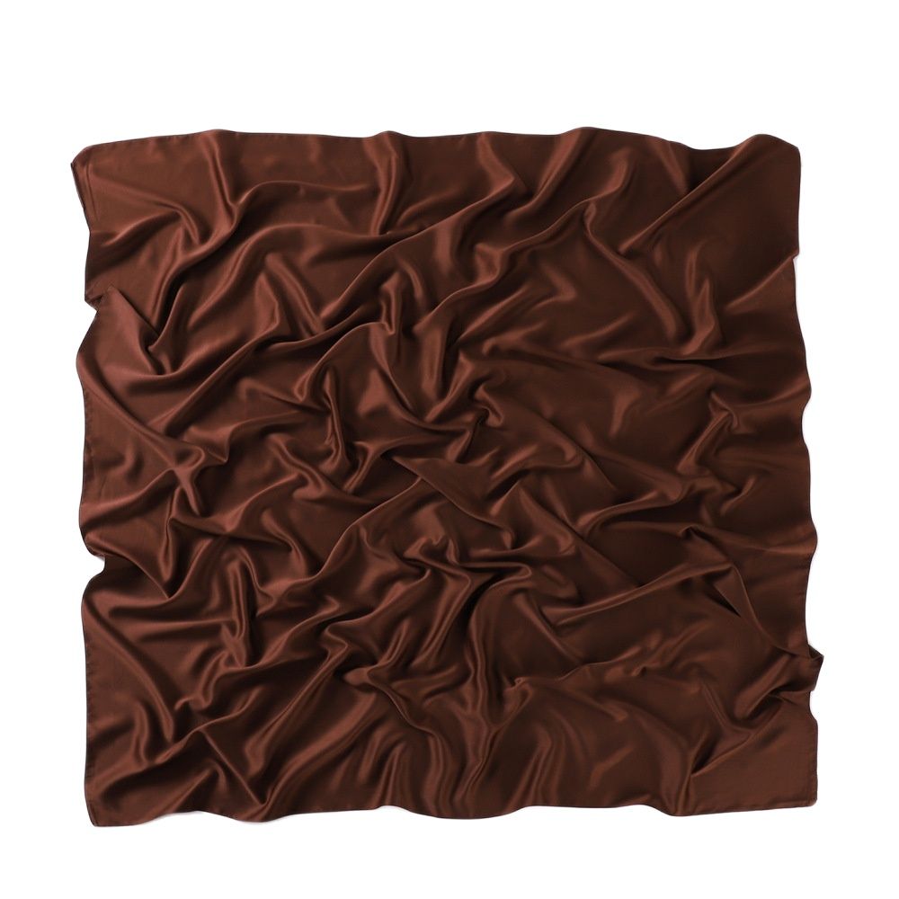 110*110 cm Medine Satin soie carré écharpe pour femmes solide musulman soie Hijab carré foulard enveloppement islamique Turban bandeau Bandana