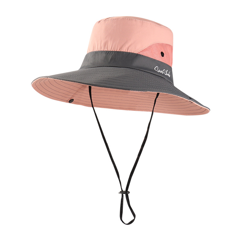 Chapeau de soleil à large bord avec protection UV50, respirant, réglable, avec rabat pour le cou, pour la pêche en plein air, la plage, les voyages, casquette de soleil décontractée pour hommes et femmes