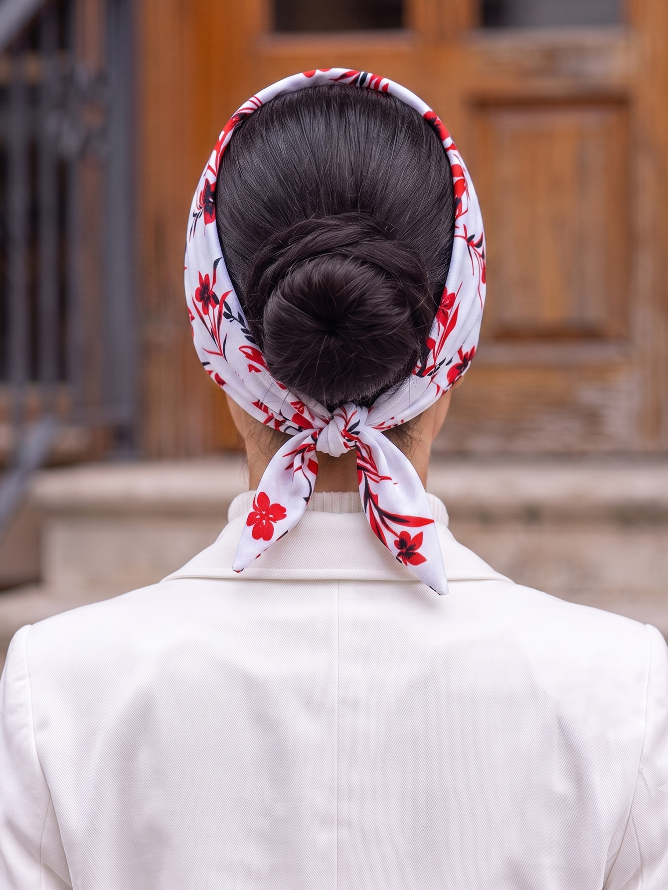 Hijab turban à imprimé léopard, foulard pré-noué doux et élastique, couvre-tête pour femmes musulmanes avec nœud arrière
