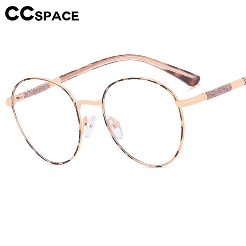 Lunettes de lecture optiques rondes en métal pour femmes, lunettes presbytes en résine, lunettes de délinquants personnalisées, charnière à ressort, mode, #303816